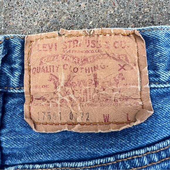 Vintage 80s Levi’s 501 button fly women’s jeans Tag 9 Fits size 25 - Picture 8 of 11